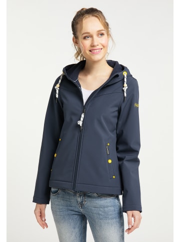 Schmuddelwedda Softshelljacke in Marine-270