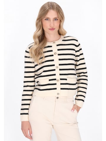 DreiMaster Women Cardigan in offwhite black