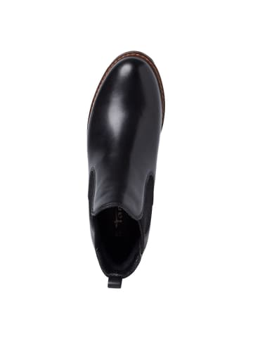 Tamaris Chelsea Boot in BLACK LEATHER