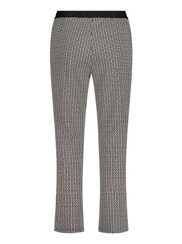 Betty Barclay Schlupfhose Slim Fit in Weiß/Schwarz