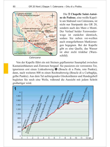 CONRAD STEIN VERLAG Trans-Korsika: GR 20 | Unterwegs auf dem Fernwanderweg: Wanderrouten,...