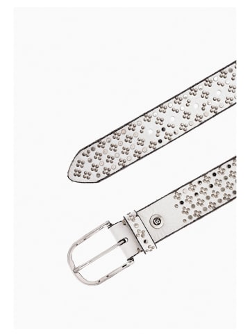 b.belt Ledergürtel Tini in offwhite