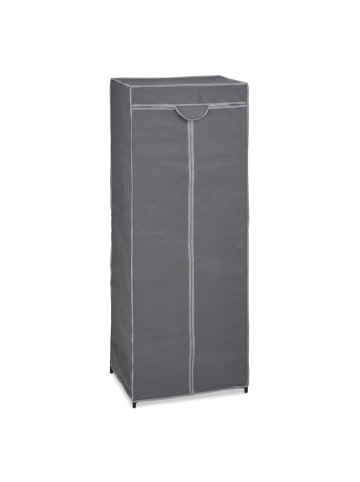 relaxdays Stoffschrank in Anthrazit - (B)60 x (H)157 x (T)45 cm