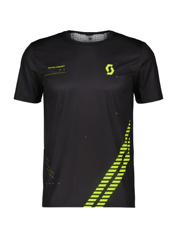 SCOTT M RC RUN S/SL TEE in Schwarz