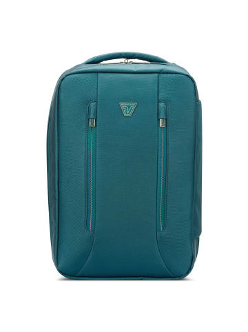 Roncato City 3.0 Reiserucksack 40 cm mit Dehnfalte in flaschengruen