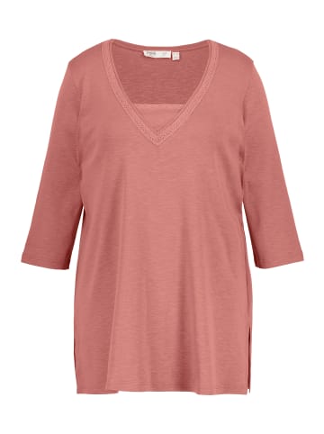 Ulla Popken Longshirt in rouge