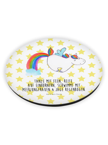 Mr. & Mrs. Panda magnet Einhorn Fliegendes Pferd mit Spruch in Weiß