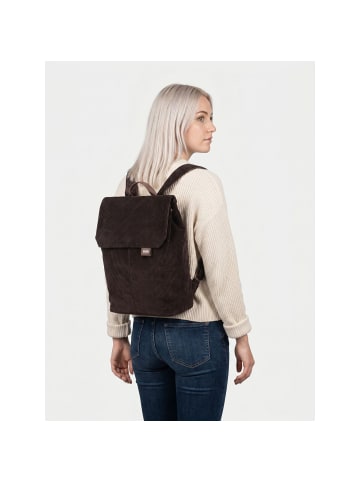 Zwei Mademoiselle.M Daypack 35 cm Laptopfach in cord espresso