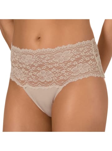 Nina von C. Spitze, Viskose Taillenslip MILLEFLEURS in hellbraun