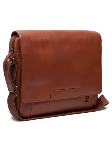 The Chesterfield Brand Gili Aktentaschen Messenger Leder 34 cm Laptopfach in cognac