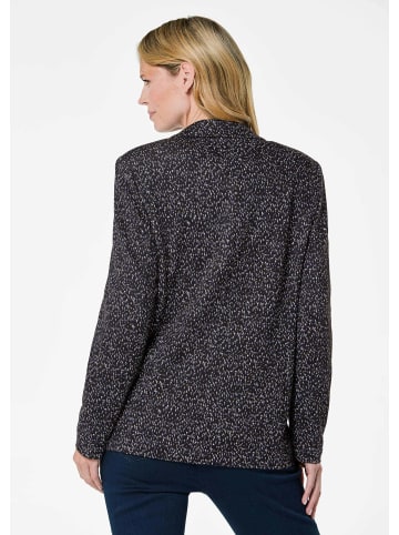 GOLDNER Kurzgröße:  Blazer Blazer in marine / gemustert