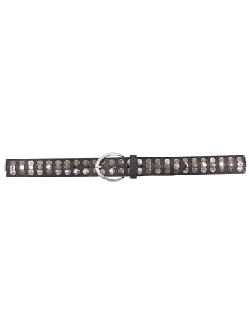 Vanzetti Gürtel Leder anthracite