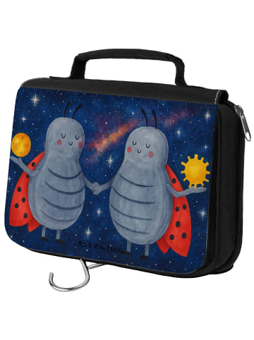 Mr. & Mrs. Panda Waschtasche Sternzeichen Zwilling Design ohne S... in Weiß