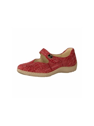 WALDLÄUFER Slipper für Damen in rot in rot