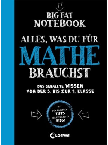 Loewe Verlag Buch - Big Fat Notebook - Alles, was du für Mathe brauchst - Das geballte