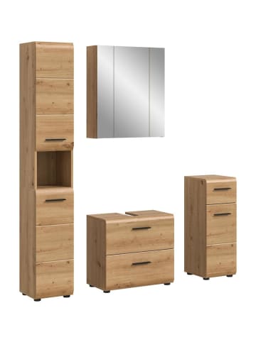 ebuy24 Badmöbelset Ice Eiche 150 x 30 cm