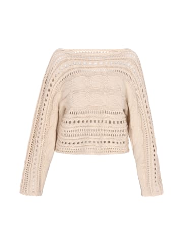 faina Women Sweater in Beige Cream