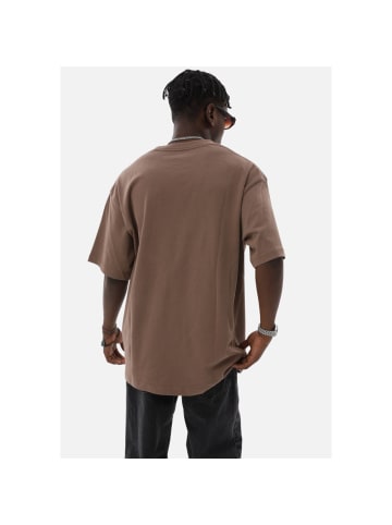 COFI 1453 Oversize T-Shirt - Heavy Weight Basic Shirt M Grau-Melange in Grau-Melange