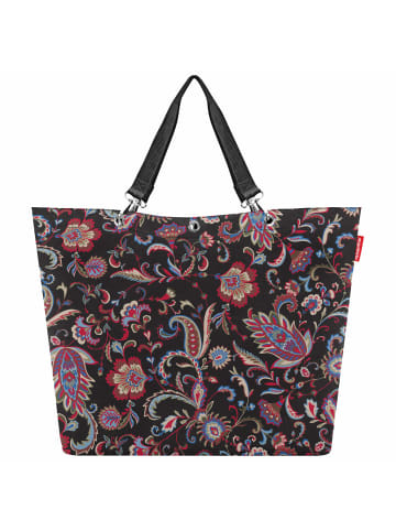 Reisenthel XL - Shopper 65 cm (teddy leo olive) in paisley black