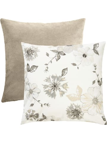 Erwin Müller Kissenhülle 2er-Set in sand