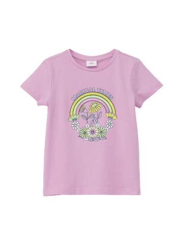 s.Oliver T-Shirt kurzarm in Pink