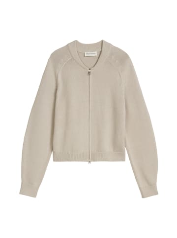 Marc O'Polo Strickblouson loose in Linen Beige