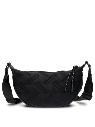 Zwei Cleo - Umhängetasche 30 cm (schwarz) in schwarz