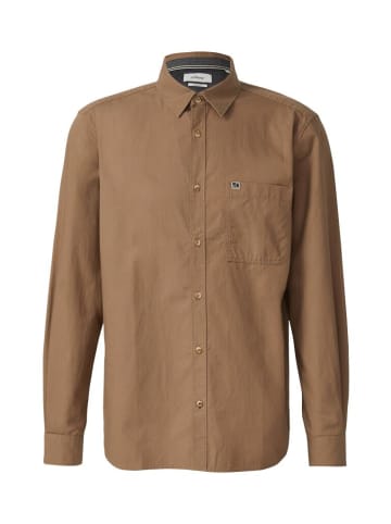 S.OLIVER RED LABEL Langarmhemd in Braun