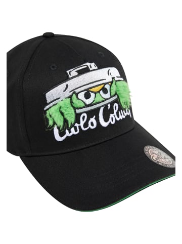 Carlo Colucci Baseball Cap DelBello in Schwarz