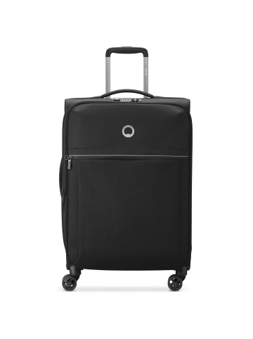 Delsey Brochant 4-Rollen Trolley 67 cm in schwarz