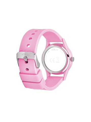 s.Oliver Armbanduhr Urban Color in pink