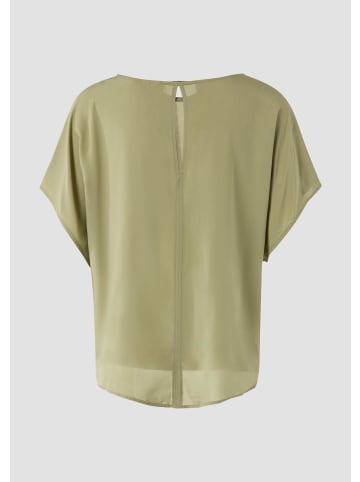 QS Bluse  in  7282_olivgrün