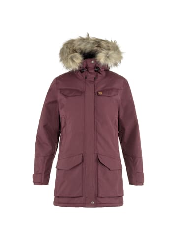 FJÄLLRÄVEN Winterjacke Nuuk Parka in Beere