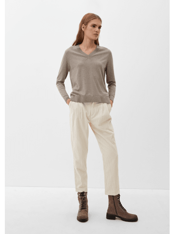 s.Oliver Pullover langarm in Braun