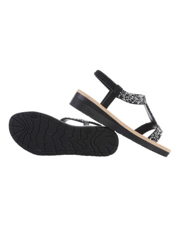 Ital-Design Sandale & Sandalette in Schwarz