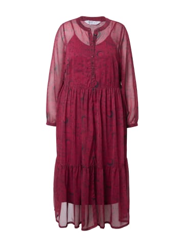 Studio Untold Kleid in weinrot