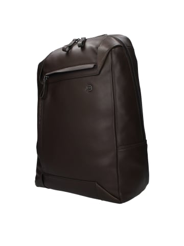 Piquadro Braun Leder Rucksack
