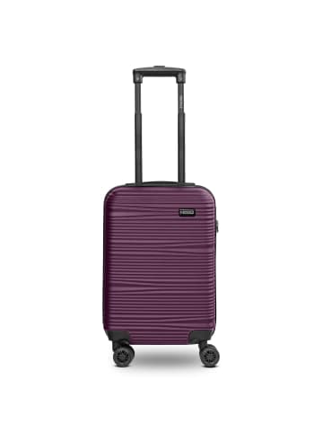 Redolz Essentials 16 CABIN 4-Rollen Kabinentrolley 55 cm slim burgundy