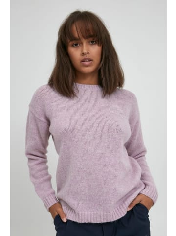 PULZ Jeans Strickpullover in lila