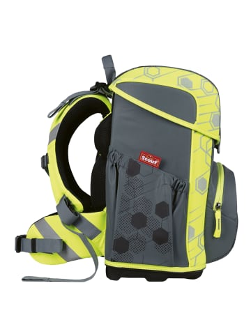 Scout Neo Exklusiv Superflash Extreme Schulranzen-Set 4-teilig in Soccer Star