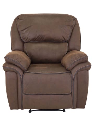 ebuy24 Sessel Saranda 3 Braun 99 x 99 cm