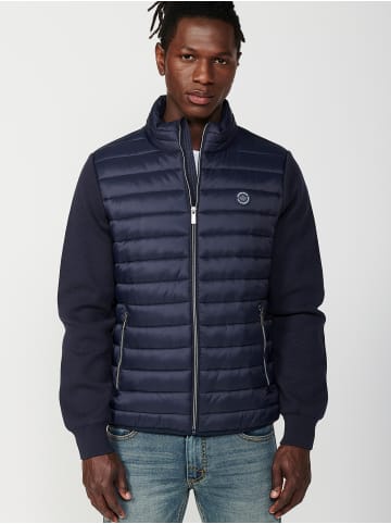 KOROSHI Sweatshirt Jacke in blau