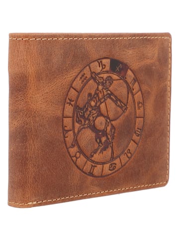 Greenburry Vintage Sternzeichen Geldbörse Leder 12 cm in schütze