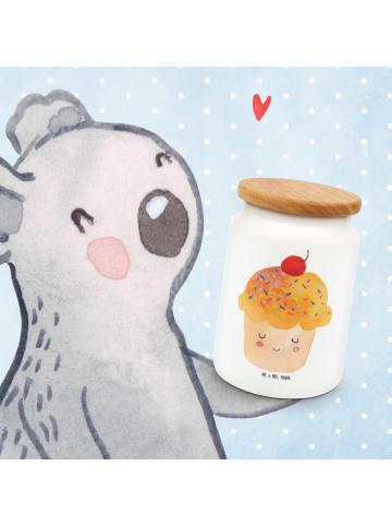 Mr. & Mrs. Panda salzdose Cupcake ohne Spruch in Weiß