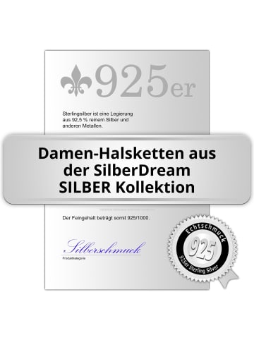 SilberDream Halskette Silber 925 Sterling Silber ca. 47cm
