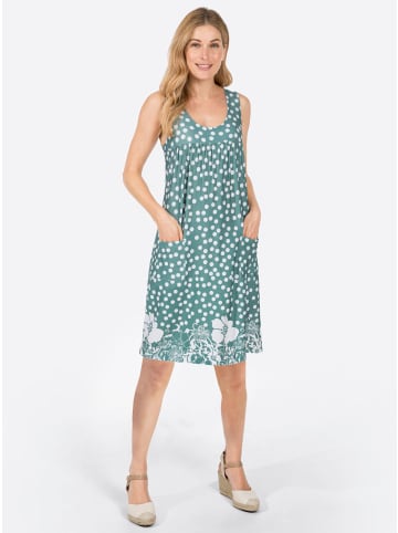 WITT WEIDEN Freizeitkleid in jade-gemustert