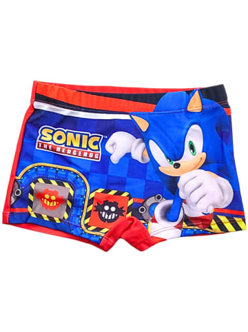 Sonic Badehose Sonic The Hedgehog in Rot