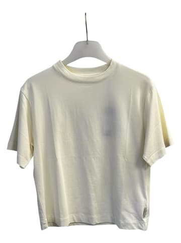Marc O'Polo T-Shirt mit Rundhalsausschnitt in White Cotton