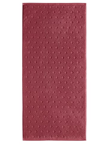 Erwin Müller Frottier Duschtuch Baden-Baden in bordeaux