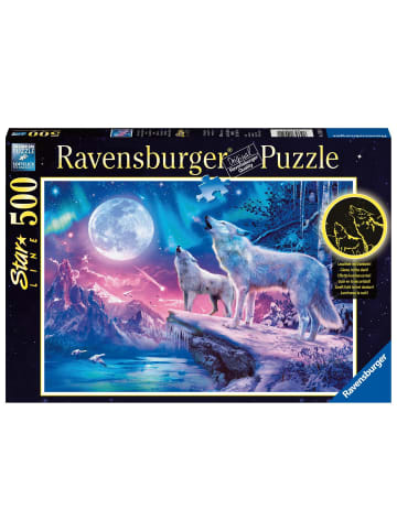 Ravensburger Wolf im Nordlicht - Puzzle mit 500 Teilen